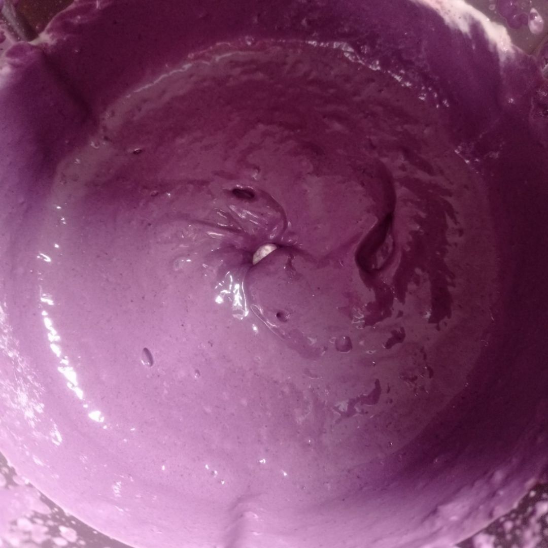 Cheesecake de moras 💜 en vasitos Paso 2 Cheesecake de moras 💜 en vasitos Paso 2