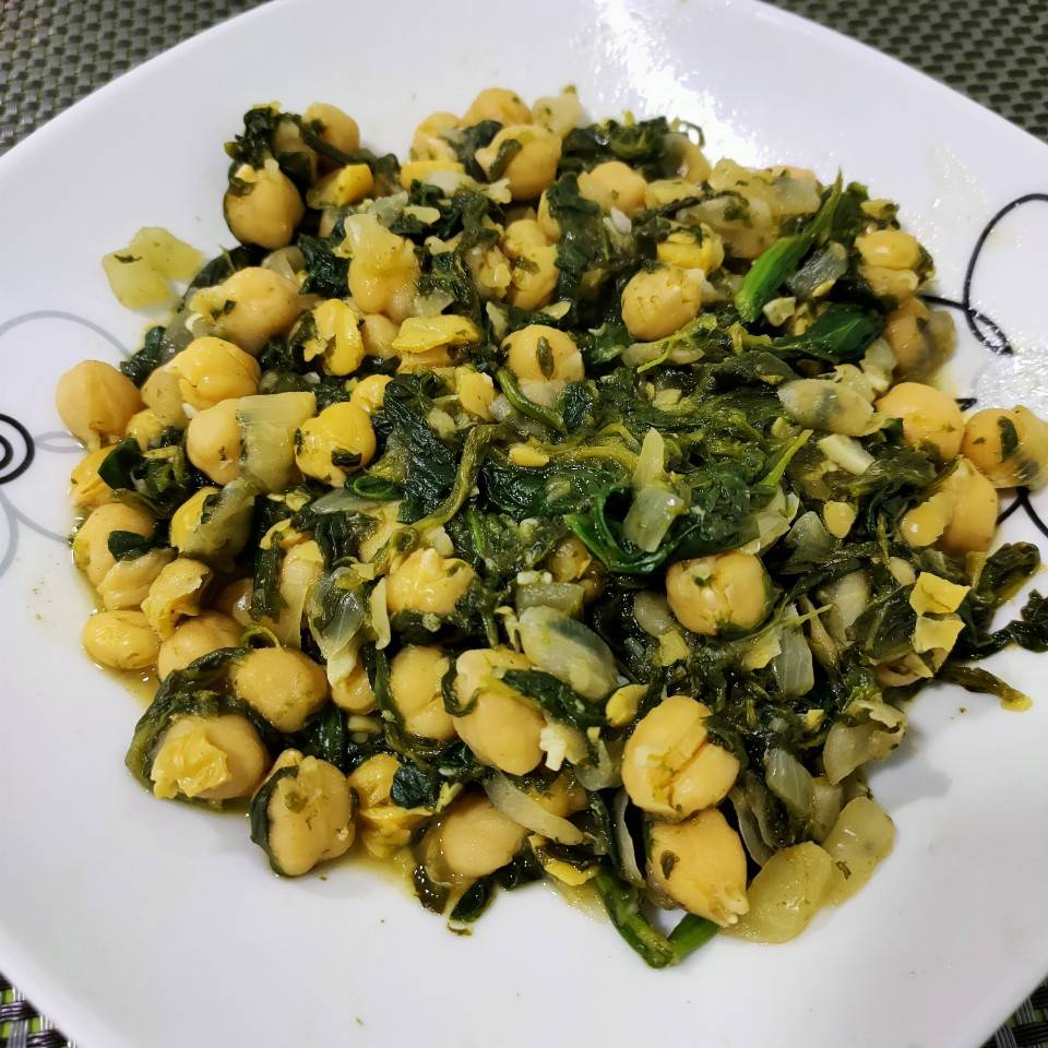 Garbanzos con espinacas Garbanzos con espinacas