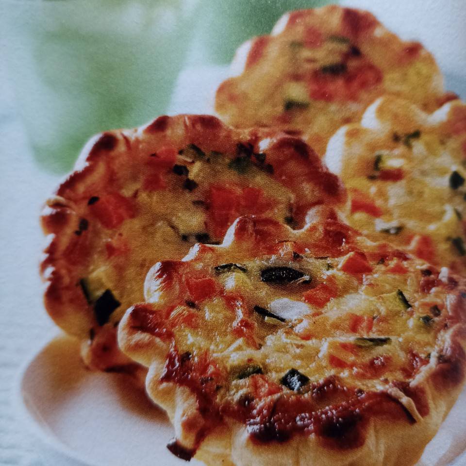 Mini-quiches de verdura Mini-quiches de verdura