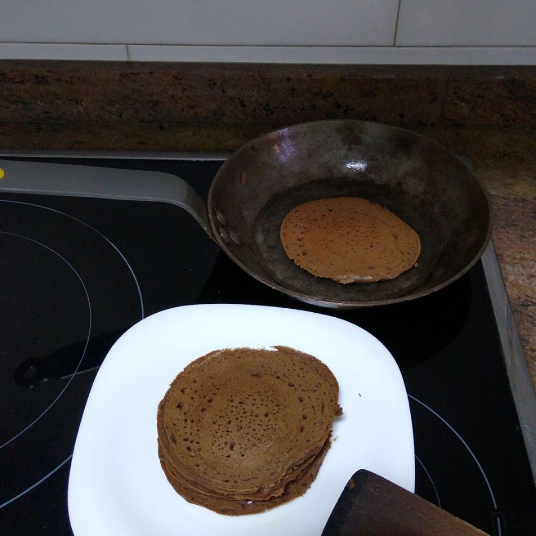 Tortitas de calabaza Paso 5 Tortitas de calabaza Paso 5