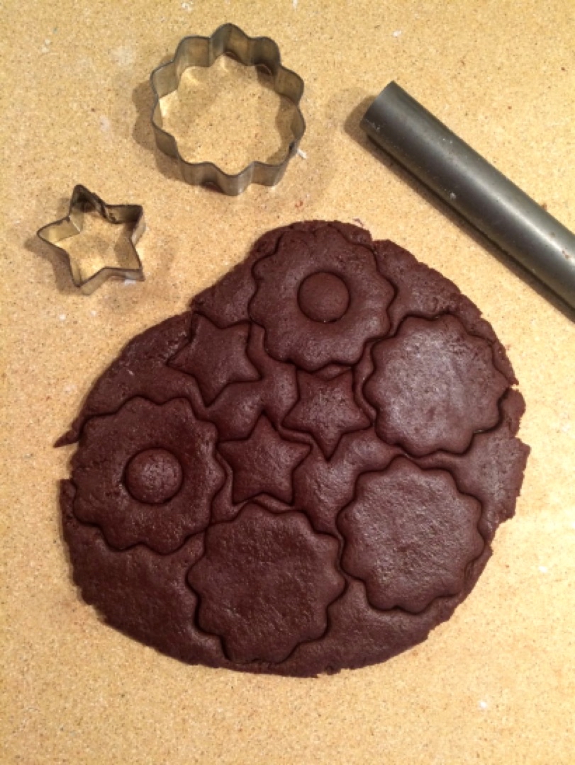 Galletas con nata y cacao Paso 3 Galletas con nata y cacao Paso 3
