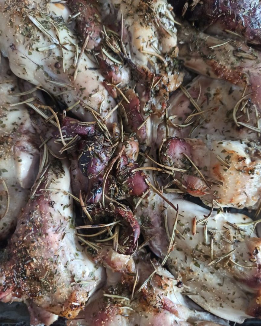 Conejo al horno Conejo al horno