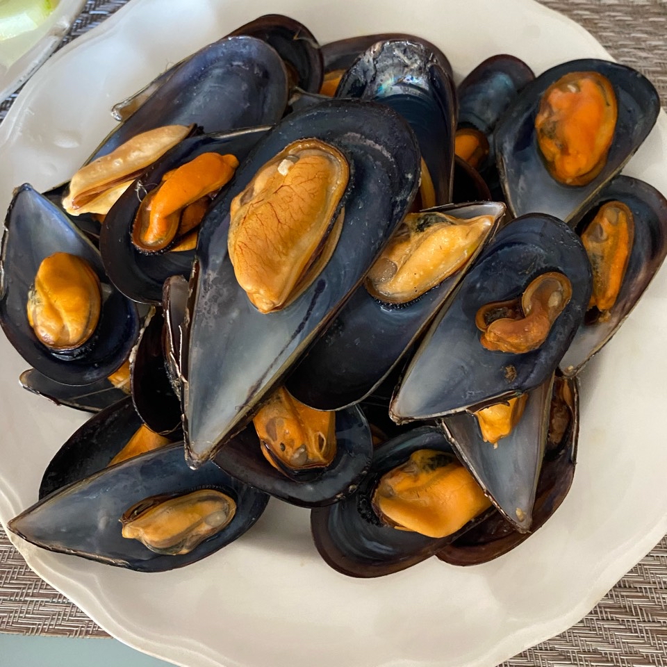 Mejillones al vapor Mejillones al vapor