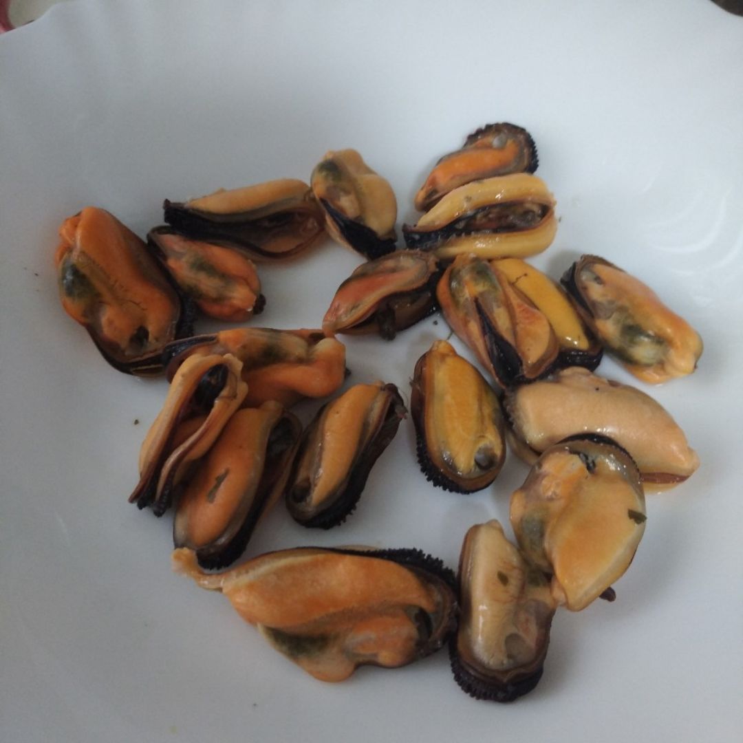 Gelatina de mejillones Paso 2 Gelatina de mejillones Paso 2