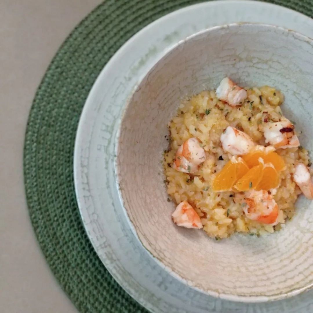 RISOTTO DE NARANJA Y GRANA PADANO RISOTTO DE NARANJA Y GRANA PADANO