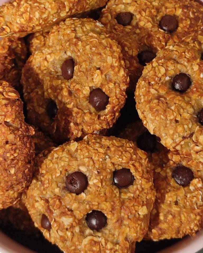 Galletitas de plátano y avena🍌