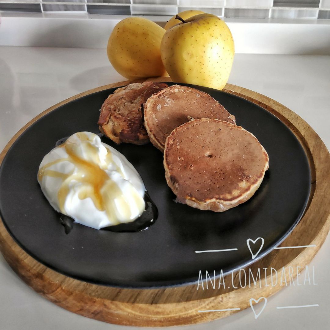 Tortitas de manzana Tortitas de manzana