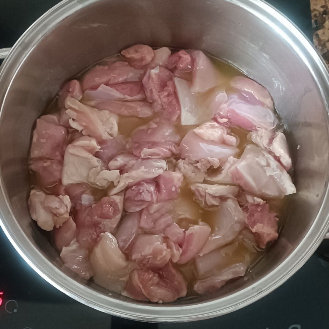 Pollo al curry Paso 0 Pollo al curry Paso 0