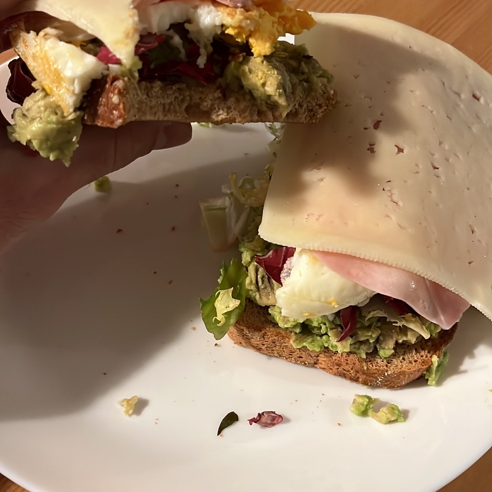 Sándwich de huevo Sándwich de huevo
