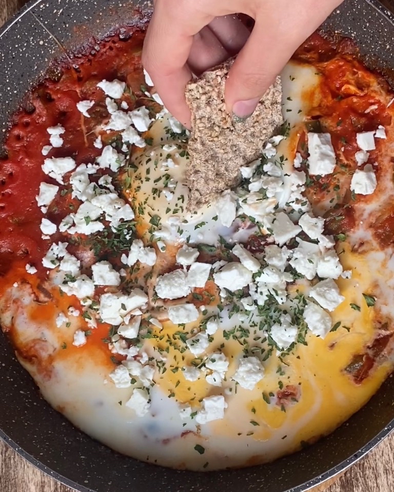 Sartenada de huevos 🍳🥫