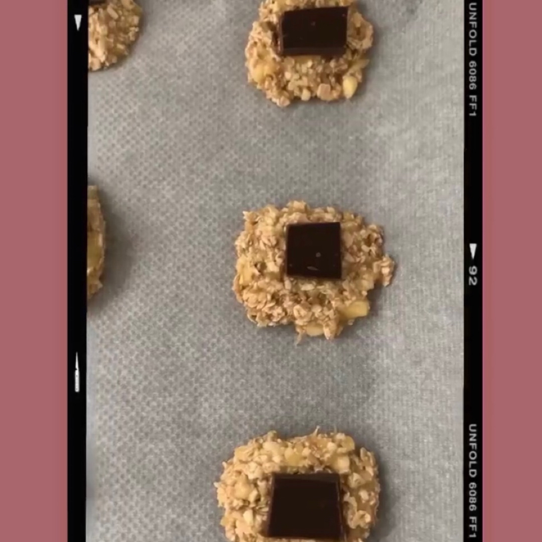 Galletas saludables con 3 ingredientes Paso 2 Galletas saludables con 3 ingredientes Paso 2