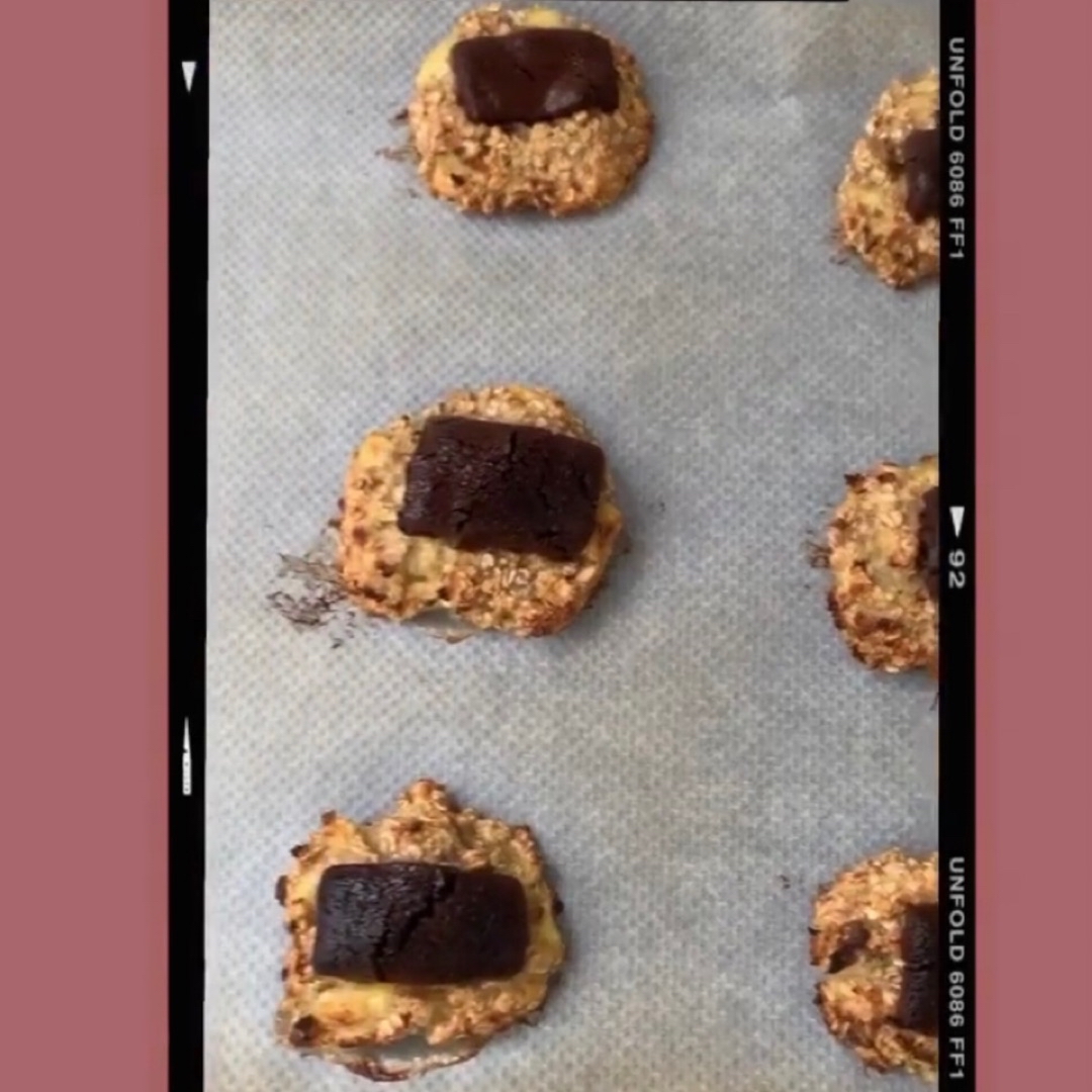 Galletas saludables con 3 ingredientes Paso 3 Galletas saludables con 3 ingredientes Paso 3