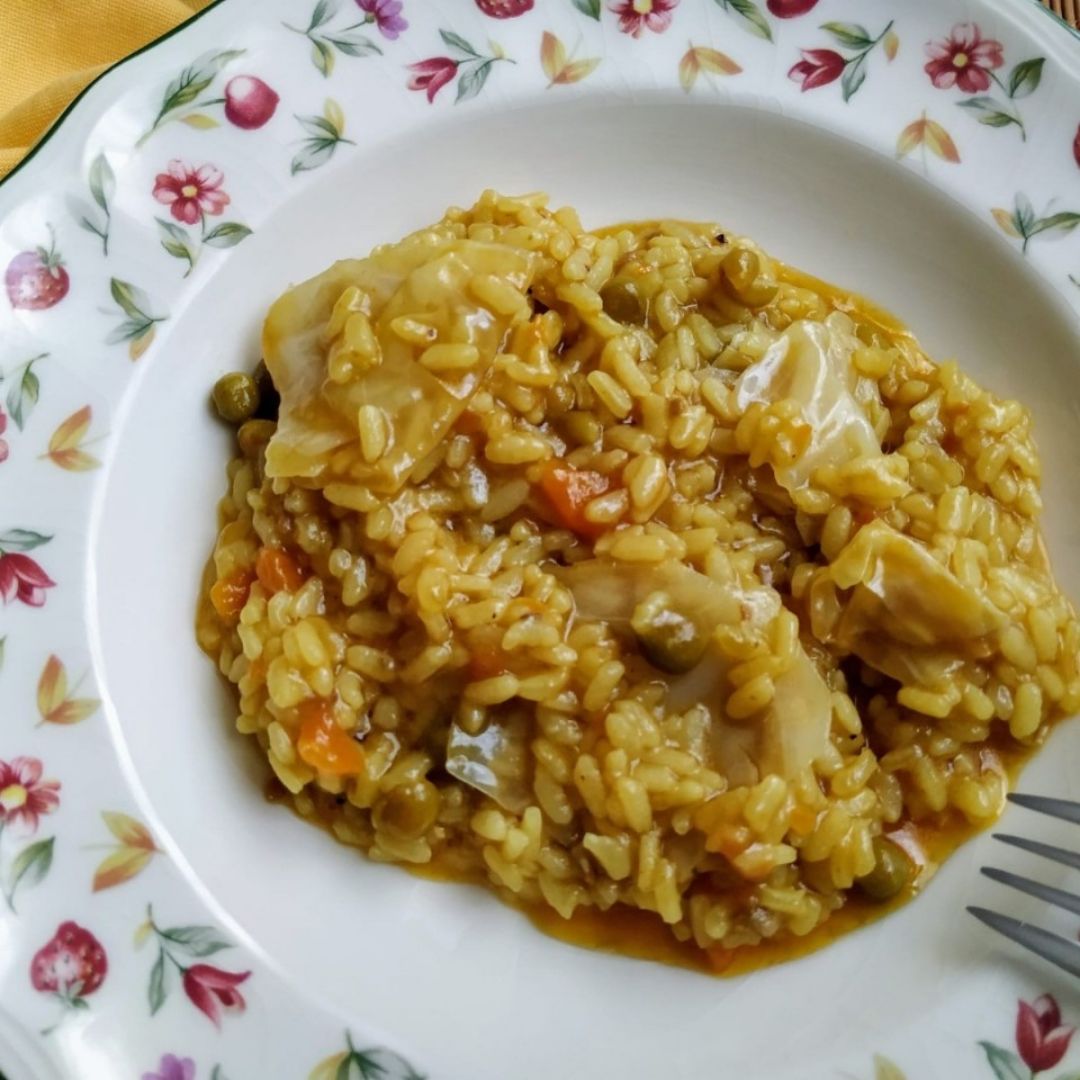 Arroz con verduras Arroz con verduras