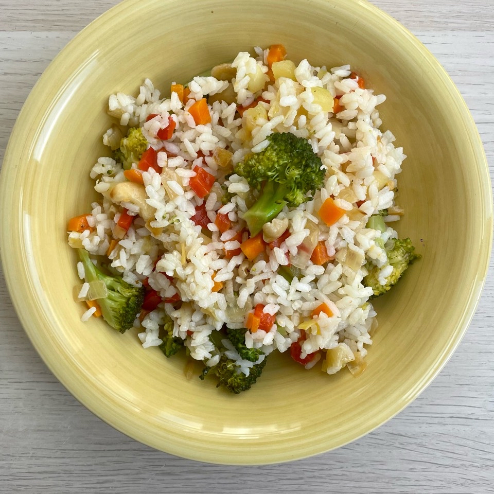 Arroz con verduras