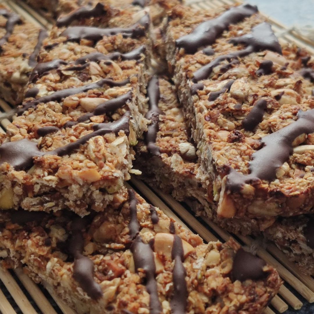 🥜Barritas energéticas de higo y mix de frutos secos🌾 🥜Barritas energéticas de higo y mix de frutos secos🌾