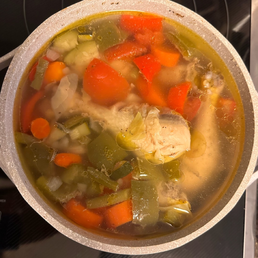 Sopa de verduras 🥣🍲Step 0