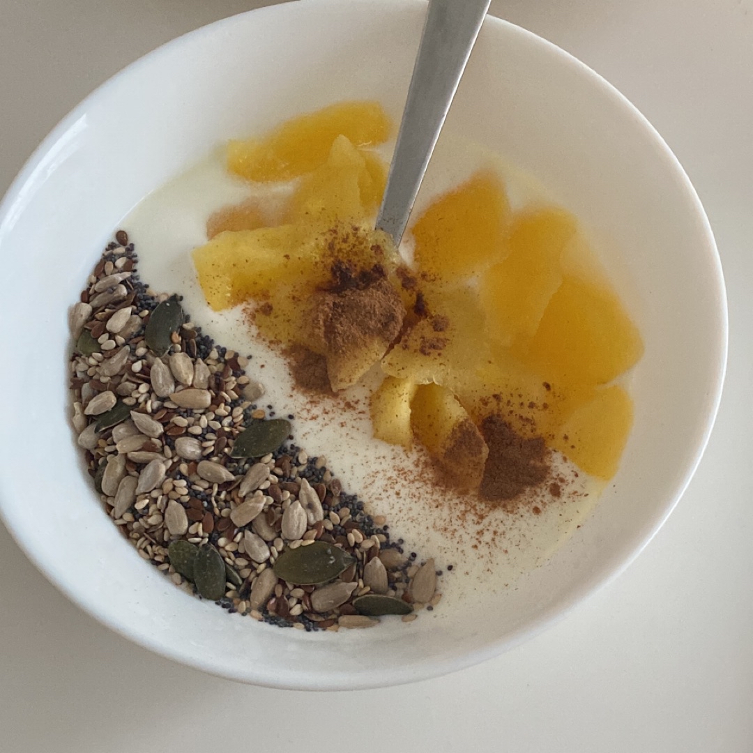 Bowl de yogur de cabra 