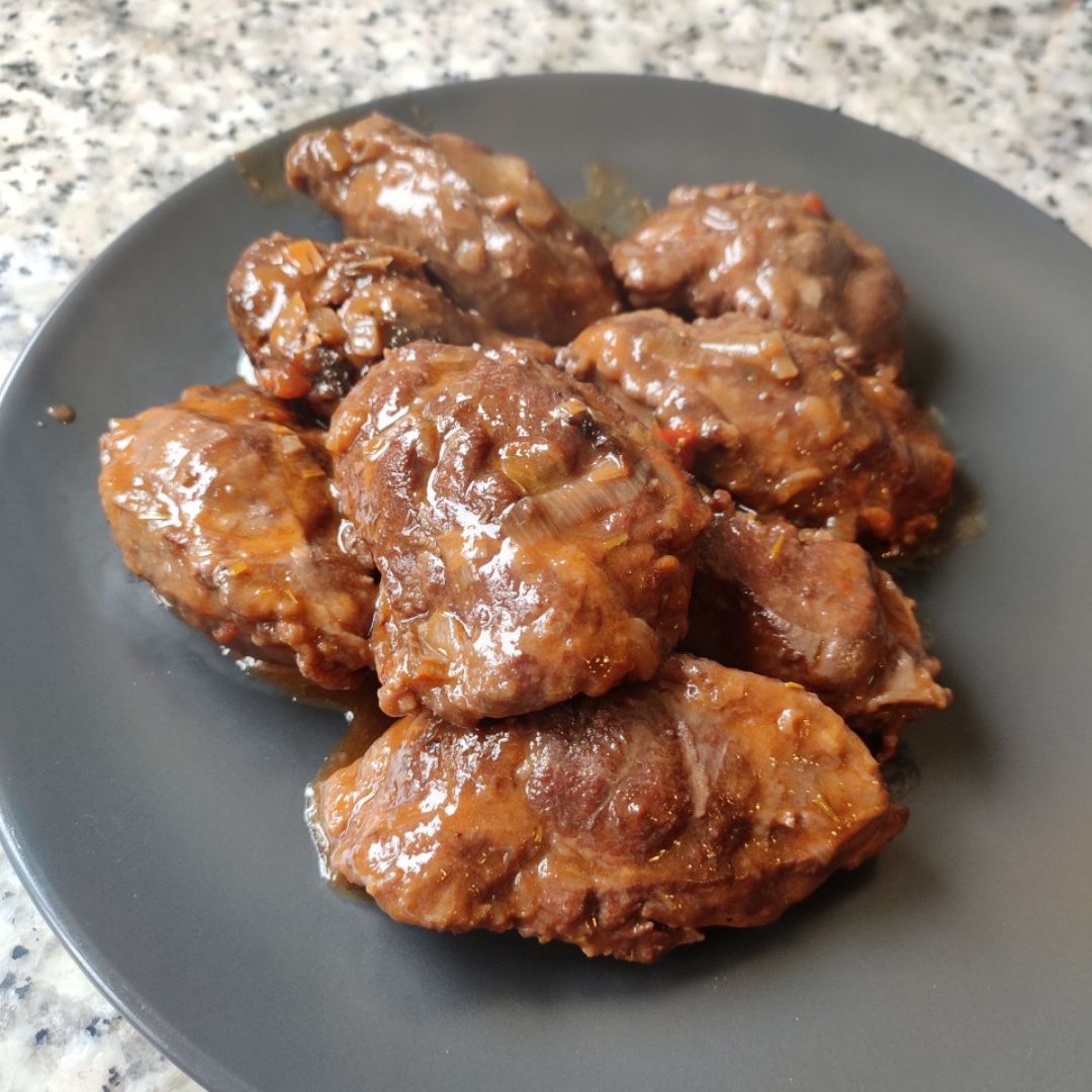 Carrilleras de cerdo con puré de patatas Paso 5 Carrilleras de cerdo con puré de patatas Paso 5