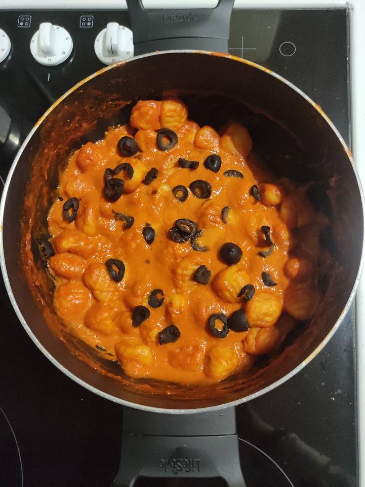 Ñoquis mozzarella