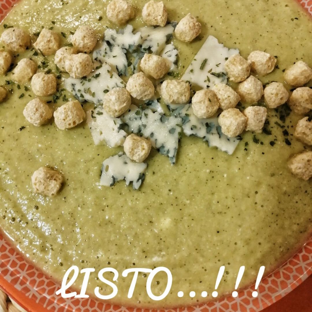 Crema de calabacin y judías verdes Paso 4 Crema de calabacin y judías verdes Paso 4