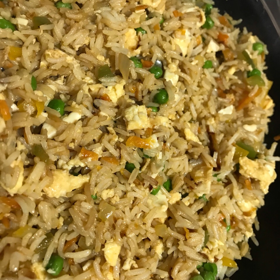 Arroz tres delicias con soja (vegetariano) Arroz tres delicias con soja (vegetariano)