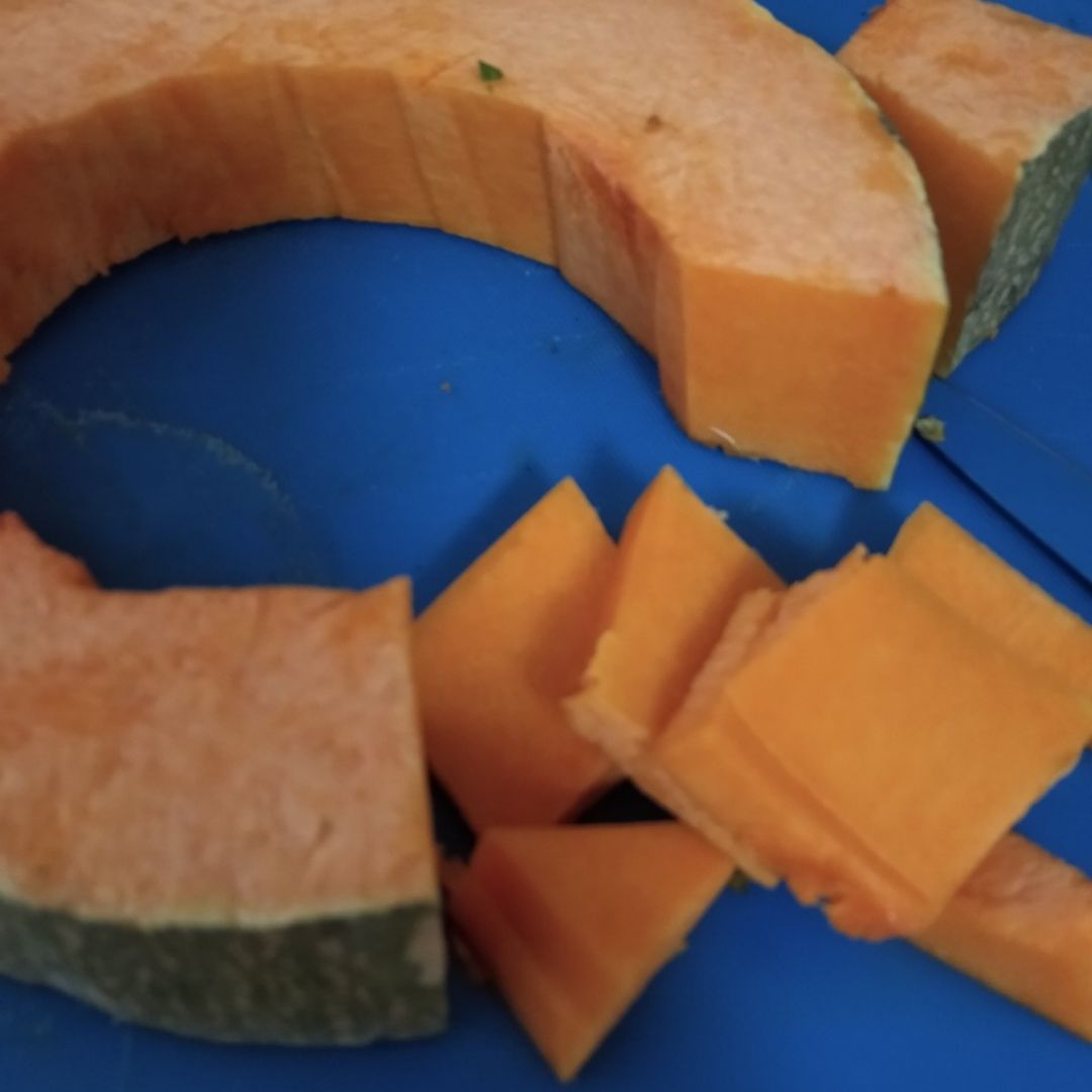 Ñoquis de calabaza con salsa ragú  Paso 4