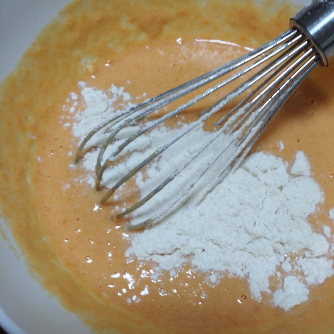 Ñoquis de calabaza con salsa ragú  Paso 5