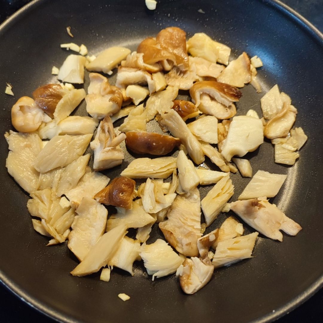 Revuelto de setas con jamón Paso 0 Revuelto de setas con jamón Paso 0