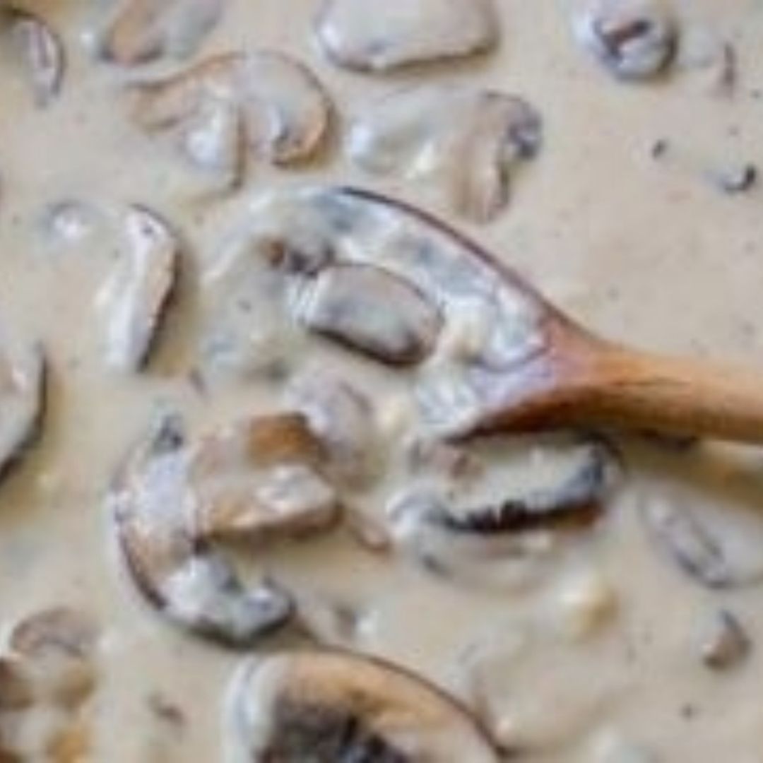 Salsa de champiñones 