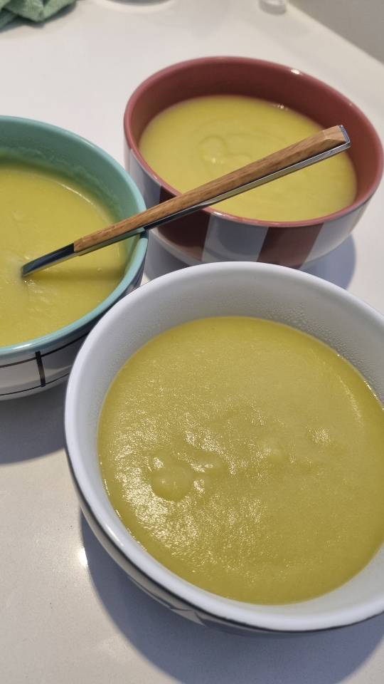 Crema de puerro y patata 🥔 Crema de puerro y patata 🥔