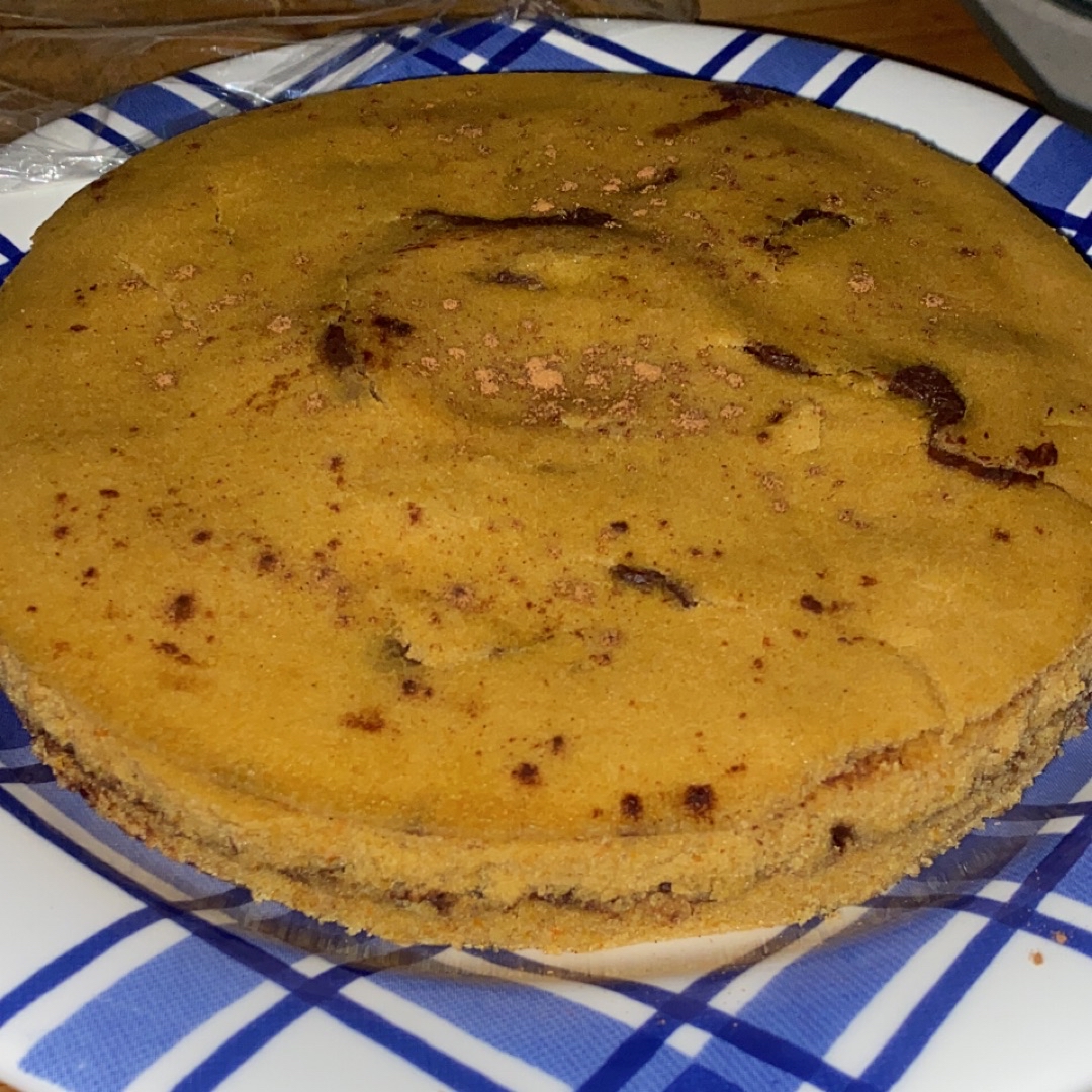 Tarta de zanahoria y chocolate Paso 5 Tarta de zanahoria y chocolate Paso 5