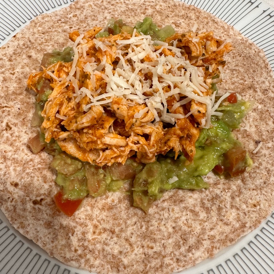 Fajita de pollo mechado 🌮 Fajita de pollo mechado 🌮