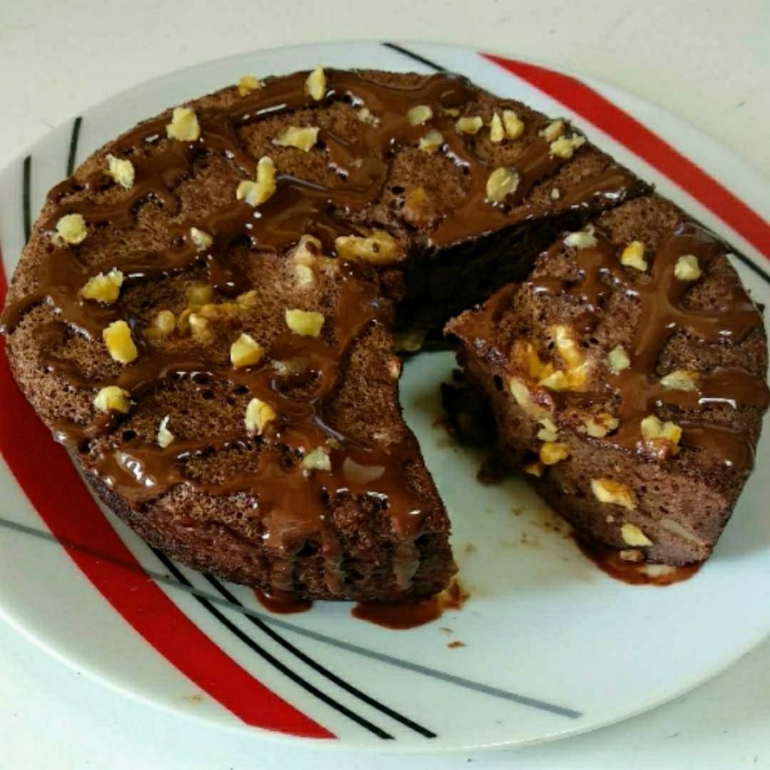 Bizcocho de chocolate y nueces. 🍫 Bizcocho de chocolate y nueces. 🍫