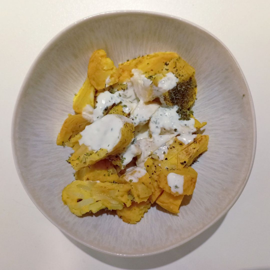 Salsa de queso 🧀 y orégano Paso 1 Salsa de queso 🧀 y orégano Paso 1