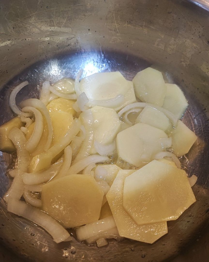 Crema de calabacín con cebolla y patata! Paso 0 Crema de calabacín con cebolla y patata! Paso 0