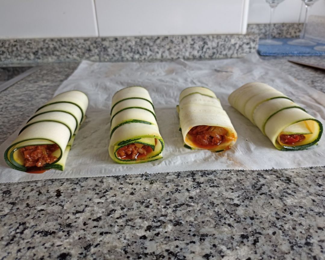 Canelones de calabacin Paso 7 Canelones de calabacin Paso 7