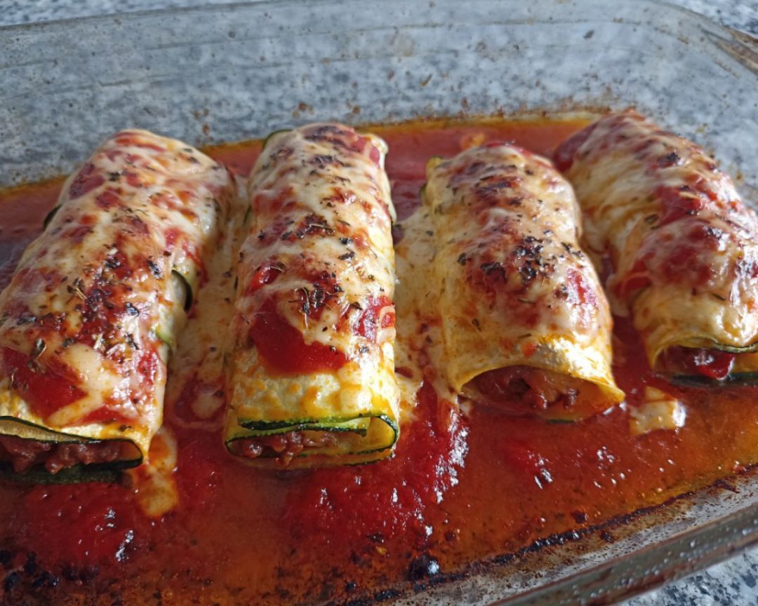 Canelones de calabacin Paso 9 Canelones de calabacin Paso 9