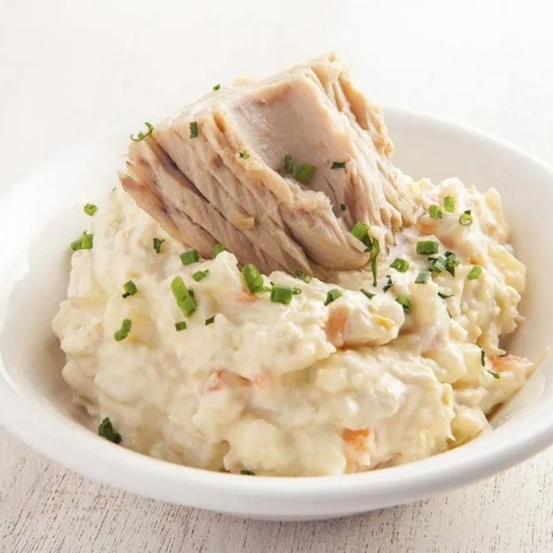 Ensaladilla de atún ligera Ensaladilla de atún ligera