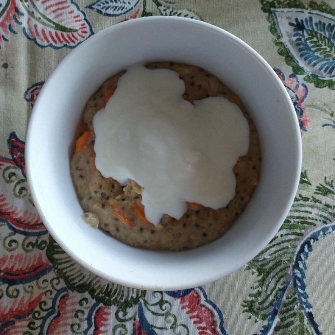 Gachas de avena sabor Carrot Cake🥕 Gachas de avena sabor Carrot Cake🥕