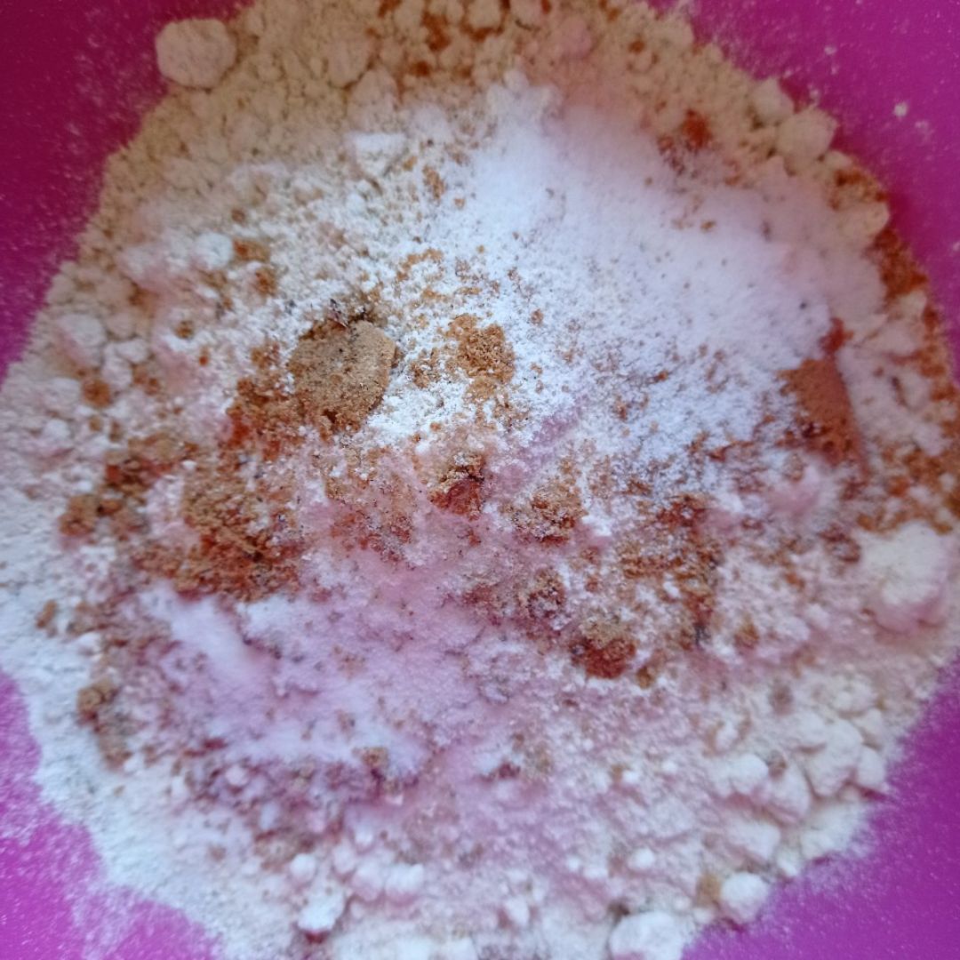 Donuts 🍩 y ⭐ de nectarina 🍑 y coco 🥥 Paso 0 Donuts 🍩 y ⭐ de nectarina 🍑 y coco 🥥 Paso 0