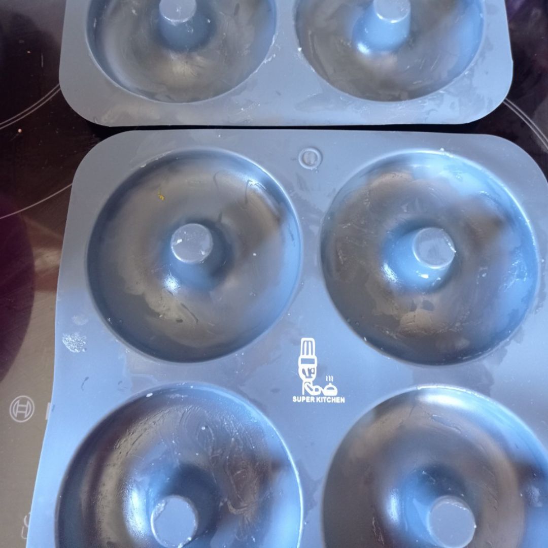 Donuts 🍩 y ⭐ de nectarina 🍑 y coco 🥥 Paso 7 Donuts 🍩 y ⭐ de nectarina 🍑 y coco 🥥 Paso 7
