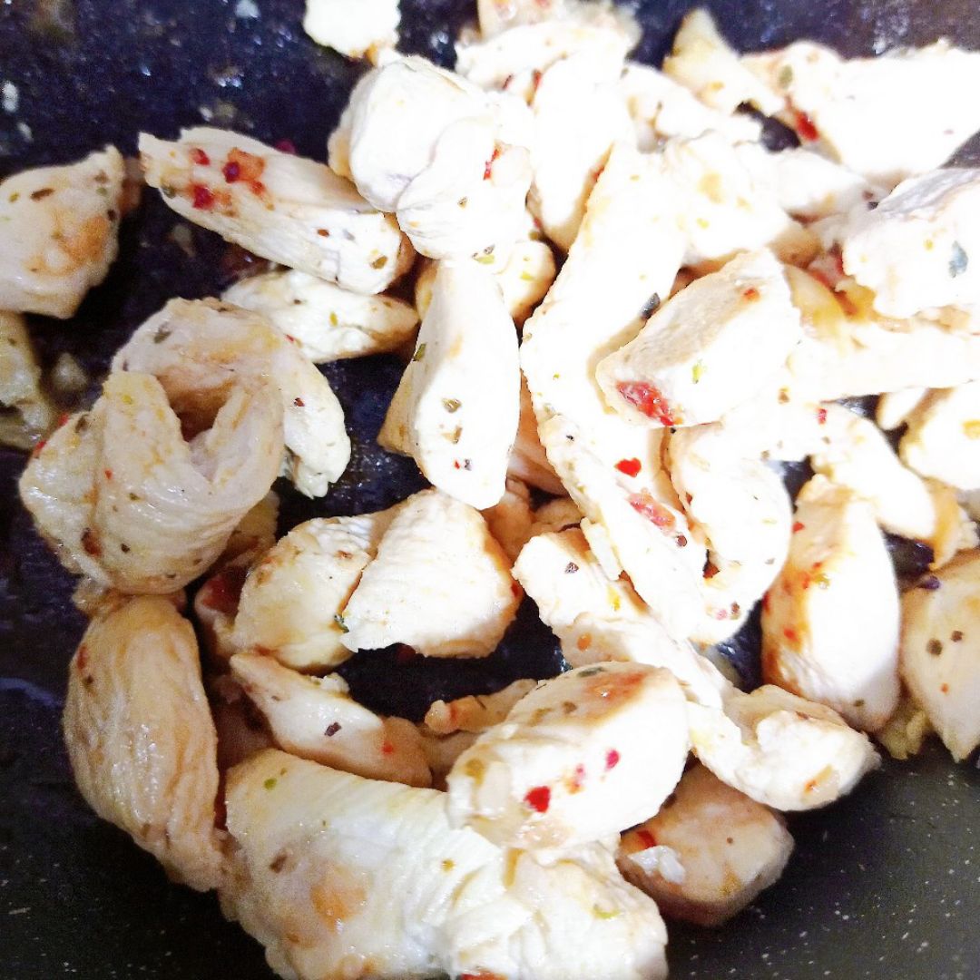 Fajita de pollo con pisto 🌮 Paso 0 Fajita de pollo con pisto 🌮 Paso 0