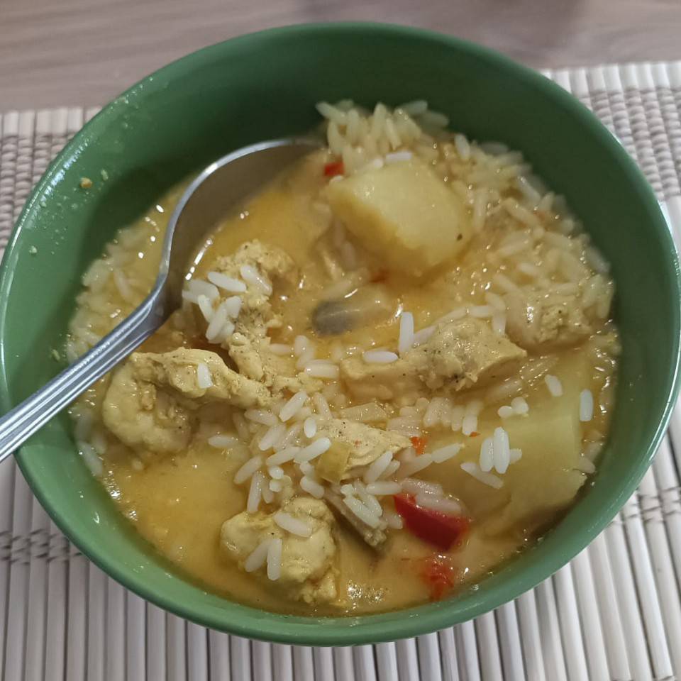 Massaman curry de ternera Massaman curry de ternera
