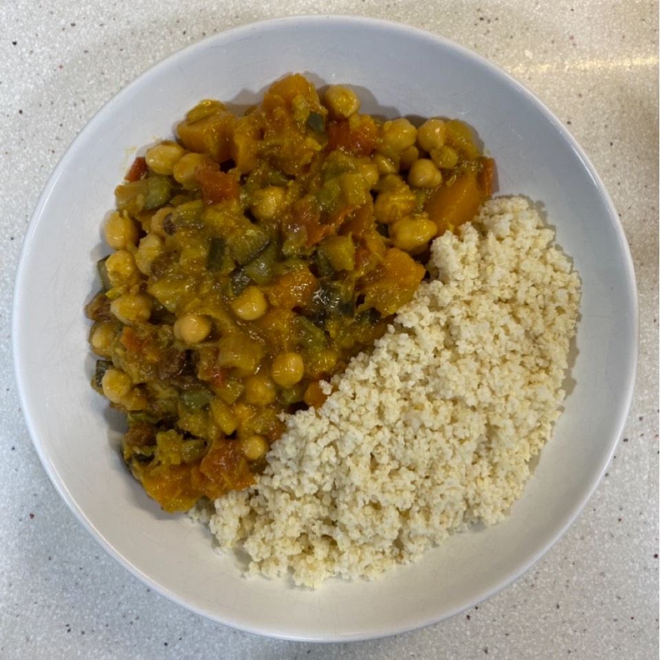Guiso de garbanzos moruno
