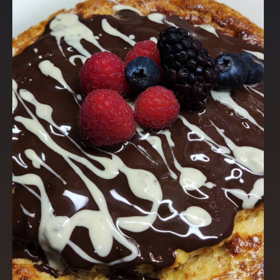 TARTA DE QUESO FIT