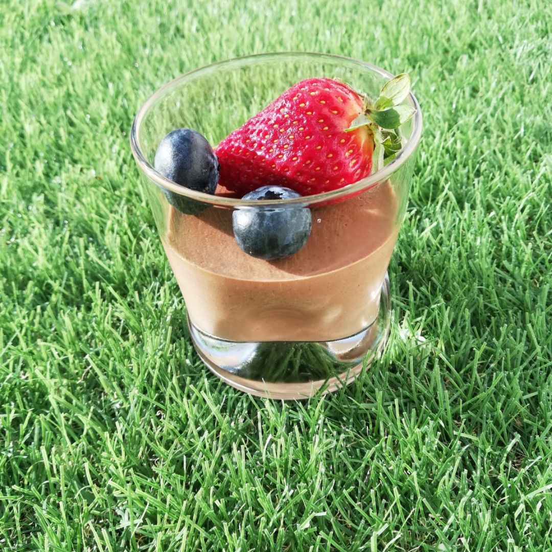 Flan fit chocolate Flan fit chocolate