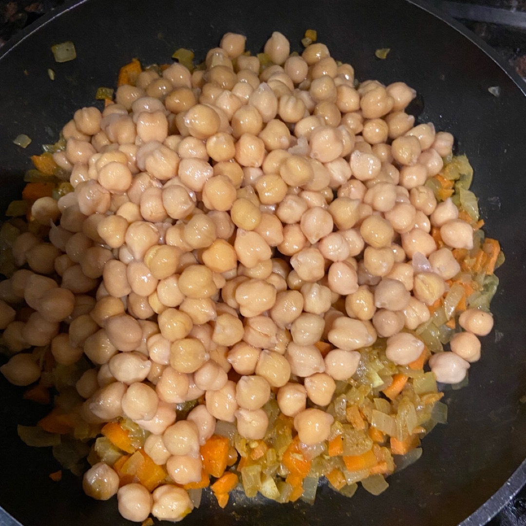 Curry de garbanzos Paso 4 Curry de garbanzos Paso 4
