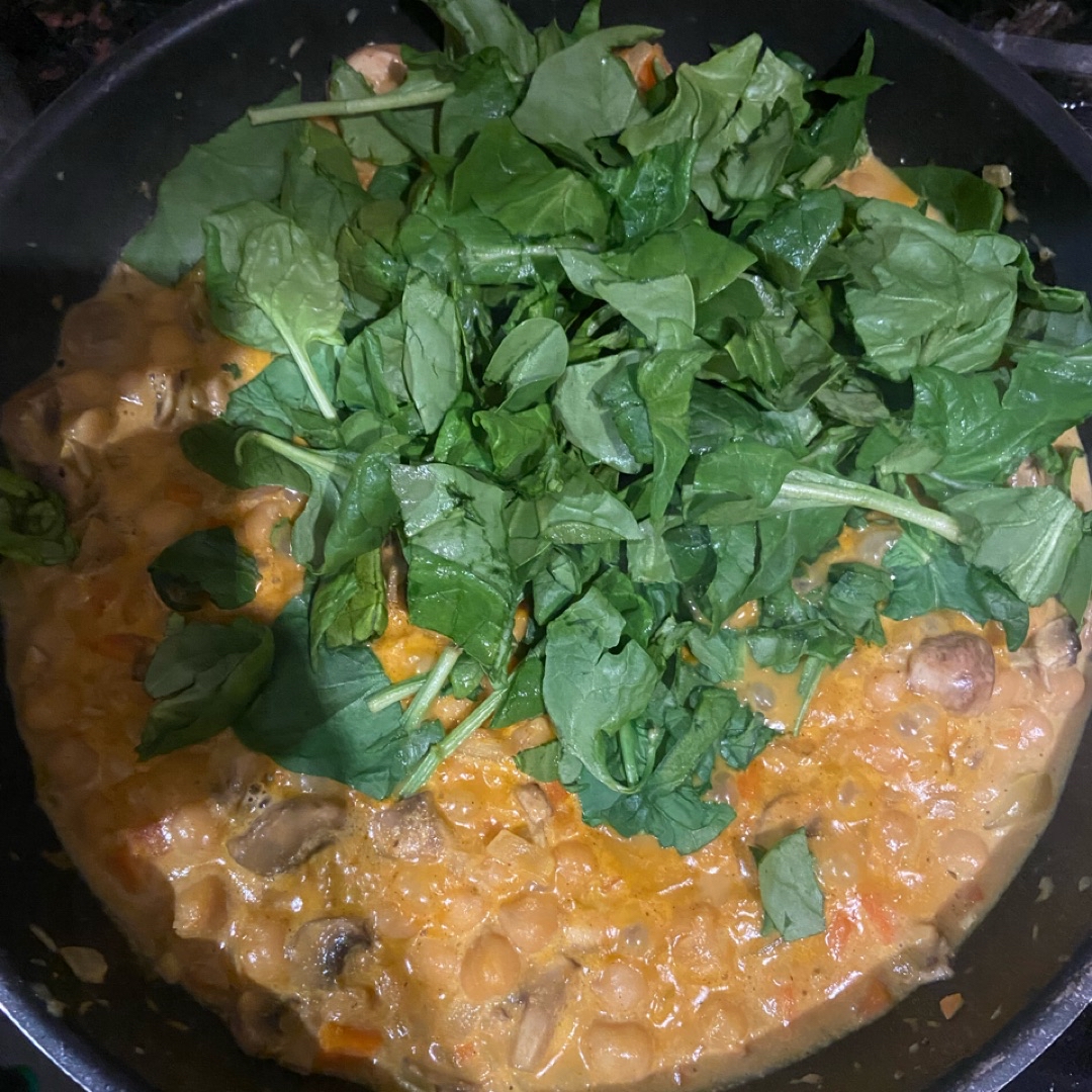 Curry de garbanzos Paso 6 Curry de garbanzos Paso 6