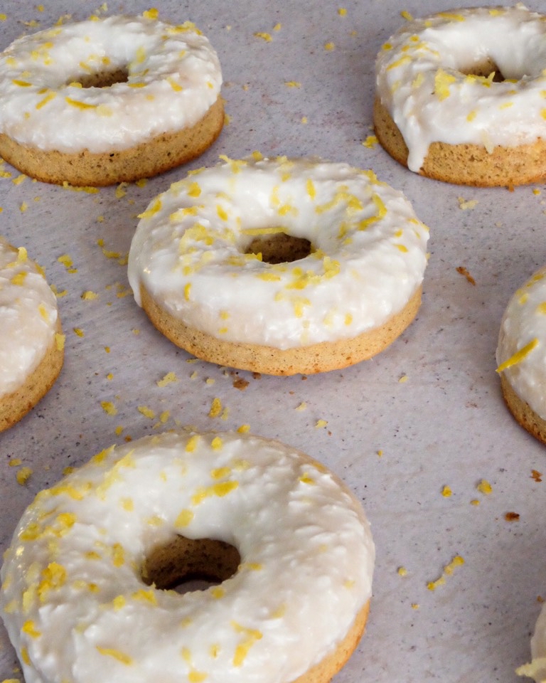Donuts de limón Donuts de limón