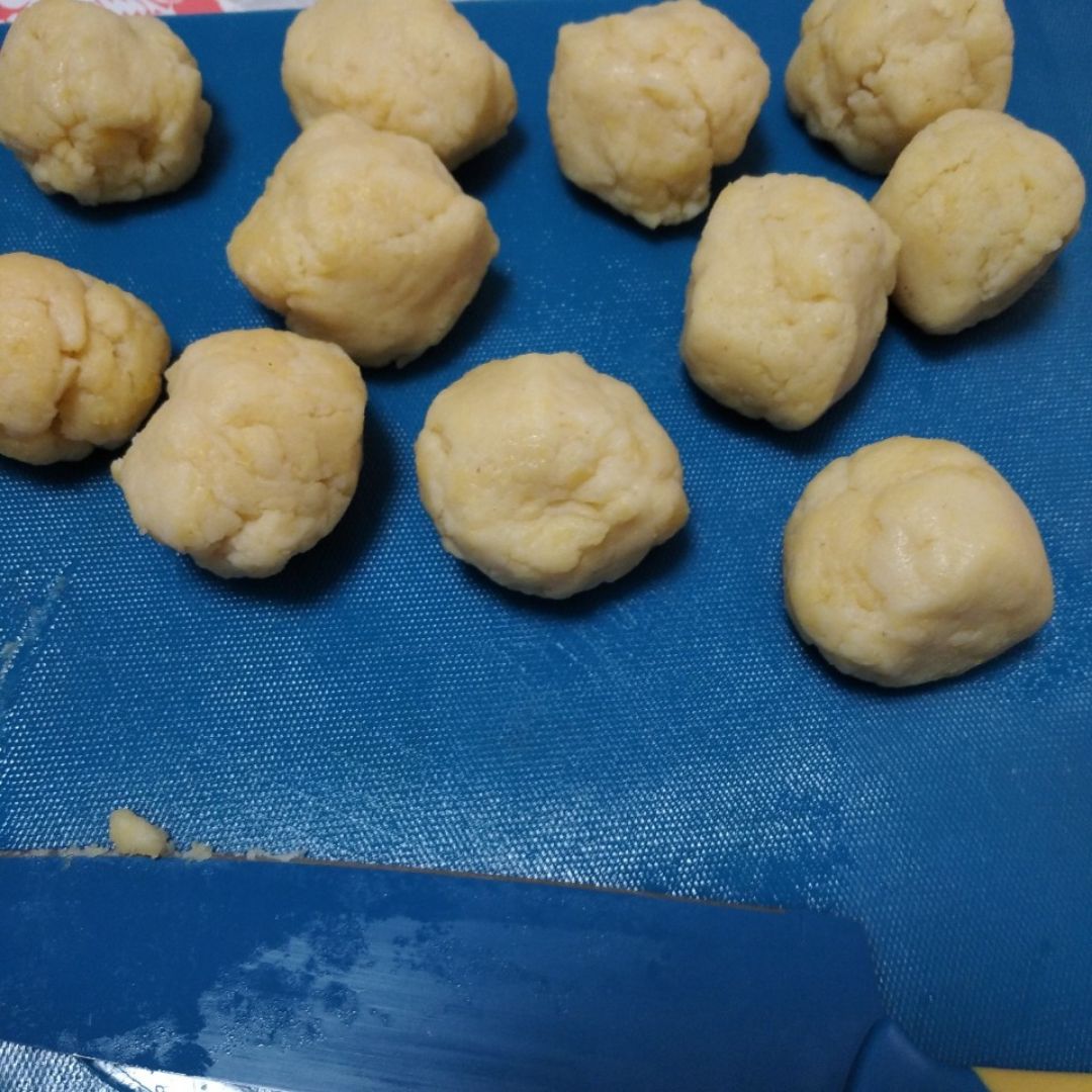 Coques de atún  Paso 5